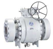 L&T 12 x 10 inch Trunnion Mounted Ball Valves Flanged_0