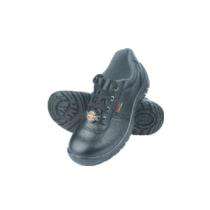MANGLA Target+ Grain Leather Steel Toe Safety Shoes Black_0