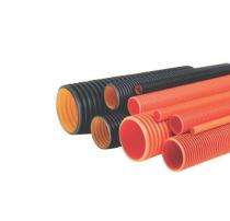 Poona 250 mm Double Wall Corrugated Pipe 6 m SN 4 3.6 mm_0