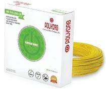 Polycab 6 sqmm HR FRLSH LF Electric Wire Yellow 180 m_0