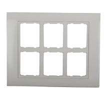 V-Guard 3006257 12 M White Modular Switch Plate Cover_0