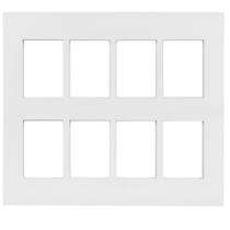 V-Guard 3006806 16 M White Modular Switch Plate Cover_0