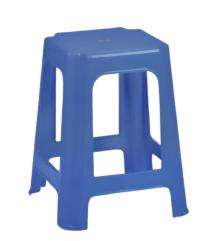 Nilkamal Stools Backless Plastic Deep Blue_0