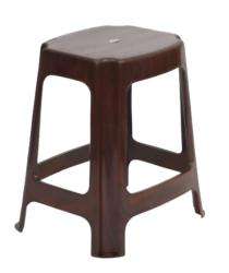 Nilkamal Stools Backless Plastic Pear Wood_0