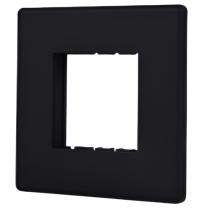 V-Guard 3006236 2 M Black Modular Switch Plate Cover_0