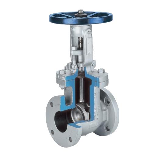 L&T 450 mm Manual Carbon Steel Gate Valves Flanged_1