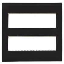 V-Guard 3006803 16 M Black Modular Switch Plate Cover_0