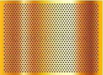 AMP 2 mm Brass Perforated Sheet 0.5 mm Round Hole 1219 x 2438 mm_0