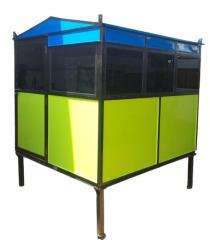 Upkar Mild Steel 7 ft Portable Security Cabin_0