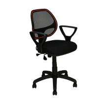 Nilkamal Revolving Black 880 x 411 x 470 mm Polyester Fabric Office Chairs_0