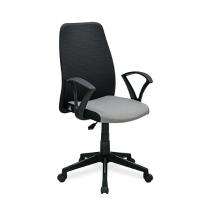Nilkamal Revolving Black and Grey 680 x 680 x 1090 mm Nylon Office Chairs_0