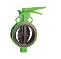 L&T 150 mm Lever CI Butterfly Valves Wafer Class 150 3GWNGSL_0