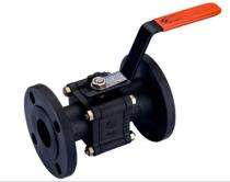 L&T 20 mm Three Piece Full Bore WCB Ball Valves Flanged_0