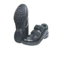 MANGLA Queen Alabama Grain Leather Steel Toe Safety Shoes Black_0