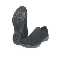 MANGLA Crazy Alabama Grain Leather Steel Toe Safety Shoes Black_0