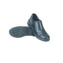 MANGLA Emily Alabama Grain Leather Steel Toe Safety Shoes Black_0