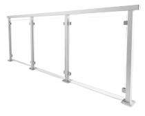 Oceanic Aluminium Handrail Polished 1400 x 950 mm_0