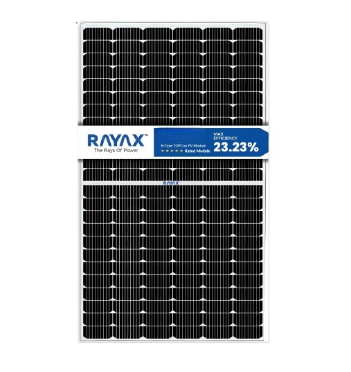 Rayax 600 W TOPCon Solar Panel_0