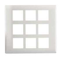 V-Guard 3003388 18 M White Modular Switch Plate Cover_0