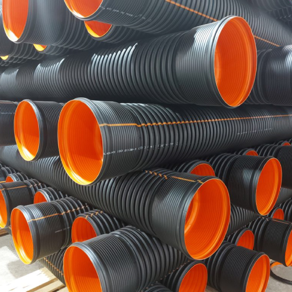 MOHINDRA ECO PIPES 75 mm Double Wall Corrugated Pipe 6 m SN 4 8 mm_1