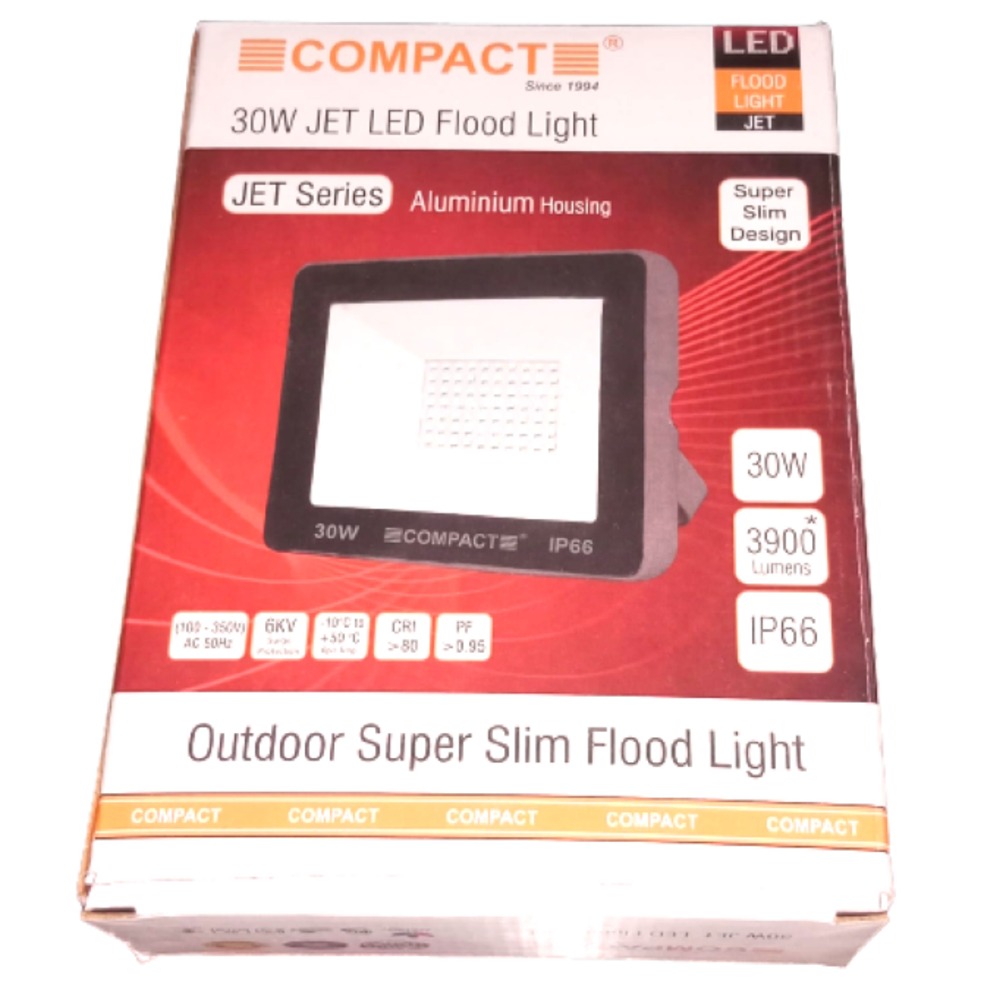 COMPACT 30 W Bright White IP66 10 kV 3900 Lumen 30W LED JET LED Flood Lights_3