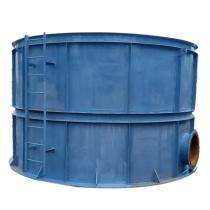 Shreeji Steel Mild Steel Water Tanks 50000 L Blue_0