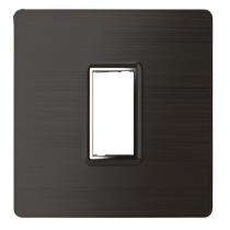 V-Guard 3003292 1 M Black Modular Switch Plate Cover_0