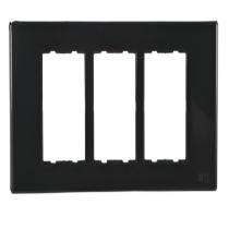 V-Guard 3003288 6 M Black Modular Switch Plate Cover_0