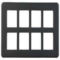 V-Guard 3003283 16 M Black Modular Switch Plate Cover_0