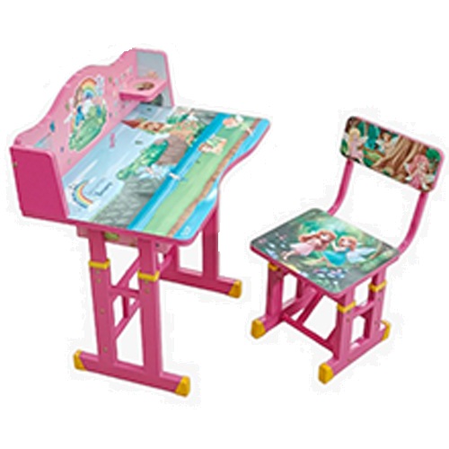 Wooden 1 Seater Student Bench Desk_1