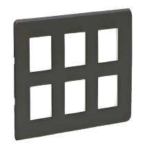 V-Guard 3003370 12 M Grey Modular Switch Plate Cover_0