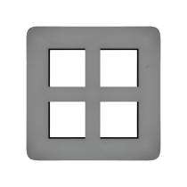 V-Guard 3003371 8 M Grey Modular Switch Plate Cover_0