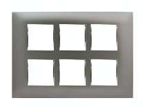 V-Guard 3003369 16 M Grey Modular Switch Plate Cover_0