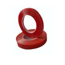 Polyester Tape Double Sided 170 deg C 0.2 mm Red_0