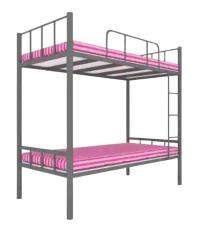 AIE Metal Bunk Double Decker Bed 6 x 3 ft Grey_0