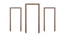Double Leaf Wood Door Frame 200 x 800 x 37 mm_0