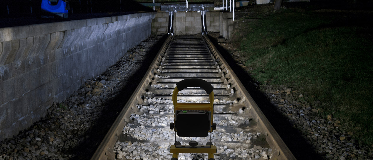 Shine Plus GY-BJ-20 LED COB Emergency Light Unit 4 - 6 hr Ceiling/Surface/Portable_3