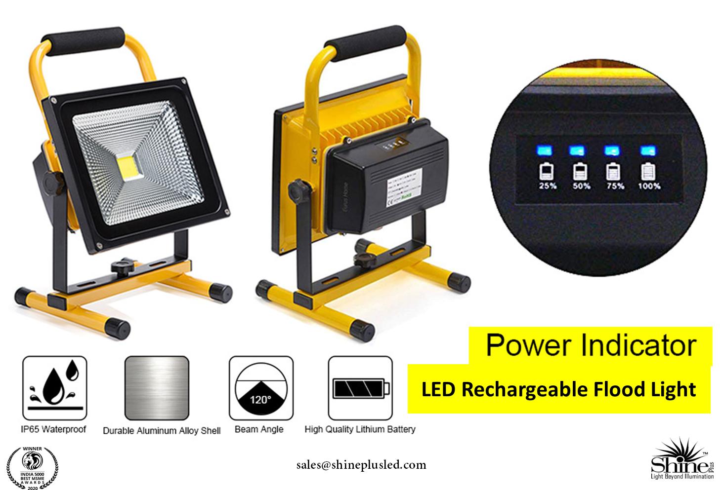 Shine Plus GY-BJ-20 LED COB Emergency Light Unit 4 - 6 hr Ceiling/Surface/Portable_2