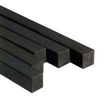 Raipur Rolling 10 x 10 mm Square Carbon Steel Bar E250 6 m Black_0