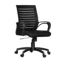 Nilkamal Revolving Black 985 x 635 x 605 mm Mesh Office Chairs_0