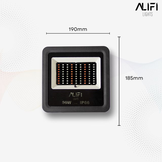 Alifi Lights 50 W 3 IN 1 CCT IP66 4 kV 5500 Lumen ALFFL3C50 LED Flood Lights_1