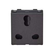V-Guard 16 A Black 3 Pin Plug Electrical Sockets_0