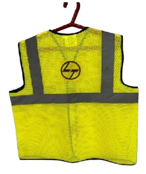 Polyester Safety Jackets XL Reflective Yellow_1