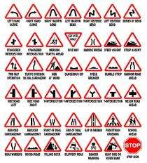 Road Safety Signages 300 x 400 mm Steel_0