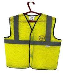 Polyester Safety Jackets L 3O11M003S000005 Reflective Yellow_0