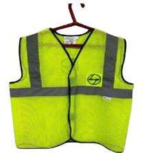 Polyester Safety Jackets L 3O11M003S000002 Reflective Green_0