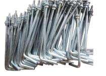 Durga M20 High Tensile Steel Foundation Bolts J Shape 200 mm_0