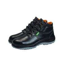 ARMOUR EU2 1158R DIPPU Barton Print Buffalo Leather Metal Toe Safety Shoes Black_0
