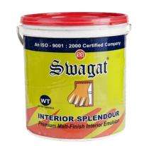 Swagat White Interior Emulsion Paints 4 L_0