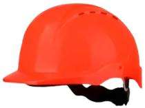 ASIAN Plastic Orange Air Ventilated Safety Helmets 6000 VR_0